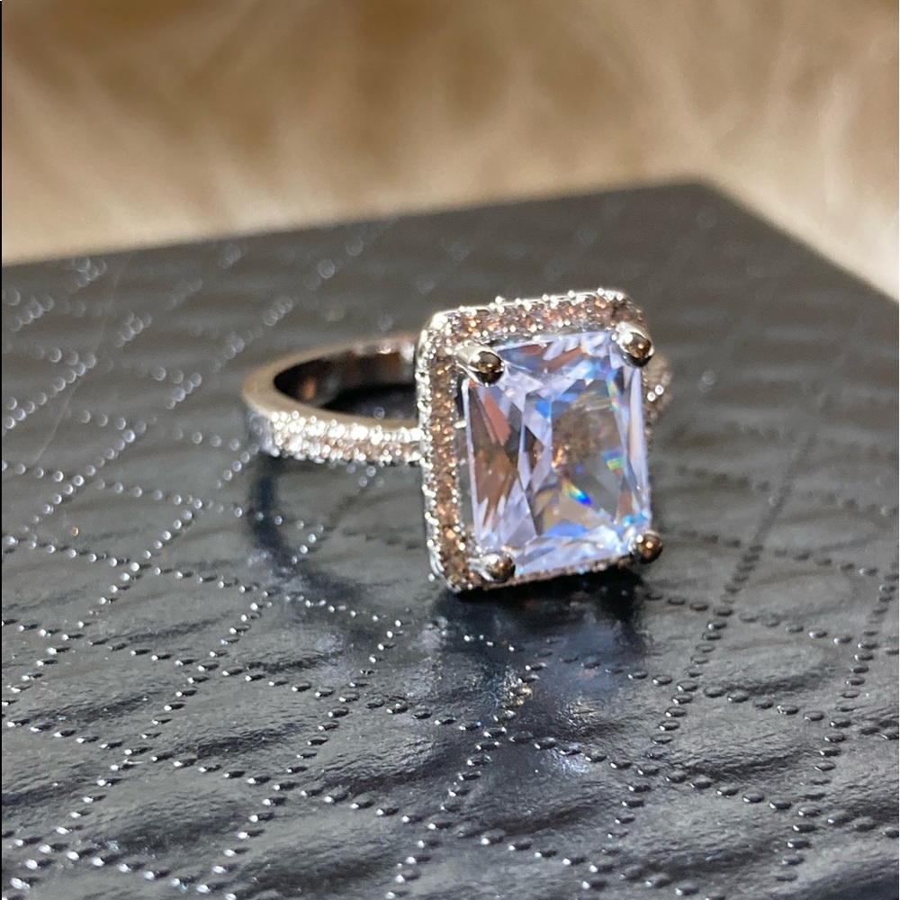 3.5CTW 925 Sterling silver square Cubic Zi… - Picture 2 of 3